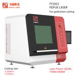 01 FY1015 Gold Metal Sheet Cutter Precision Fiber Laser Cutting Machine_cutting size and power